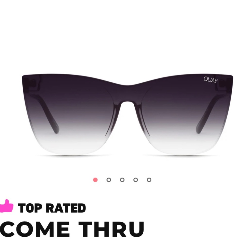 Brand New Black/Fade Quay Sunglasses - Come Thru